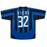 Inter Milan 2003-04 Home Shirt (Vieri #32) ( XXL)