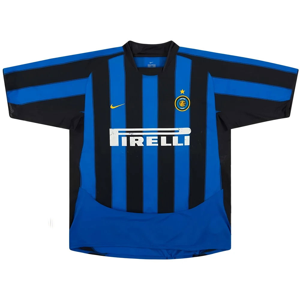 Inter Milan 2003-04 Home Shirt (Vieri #32) ( XXL) Inter Milan 2003-04 Home Shirt (Vieri #32) ( XXL)