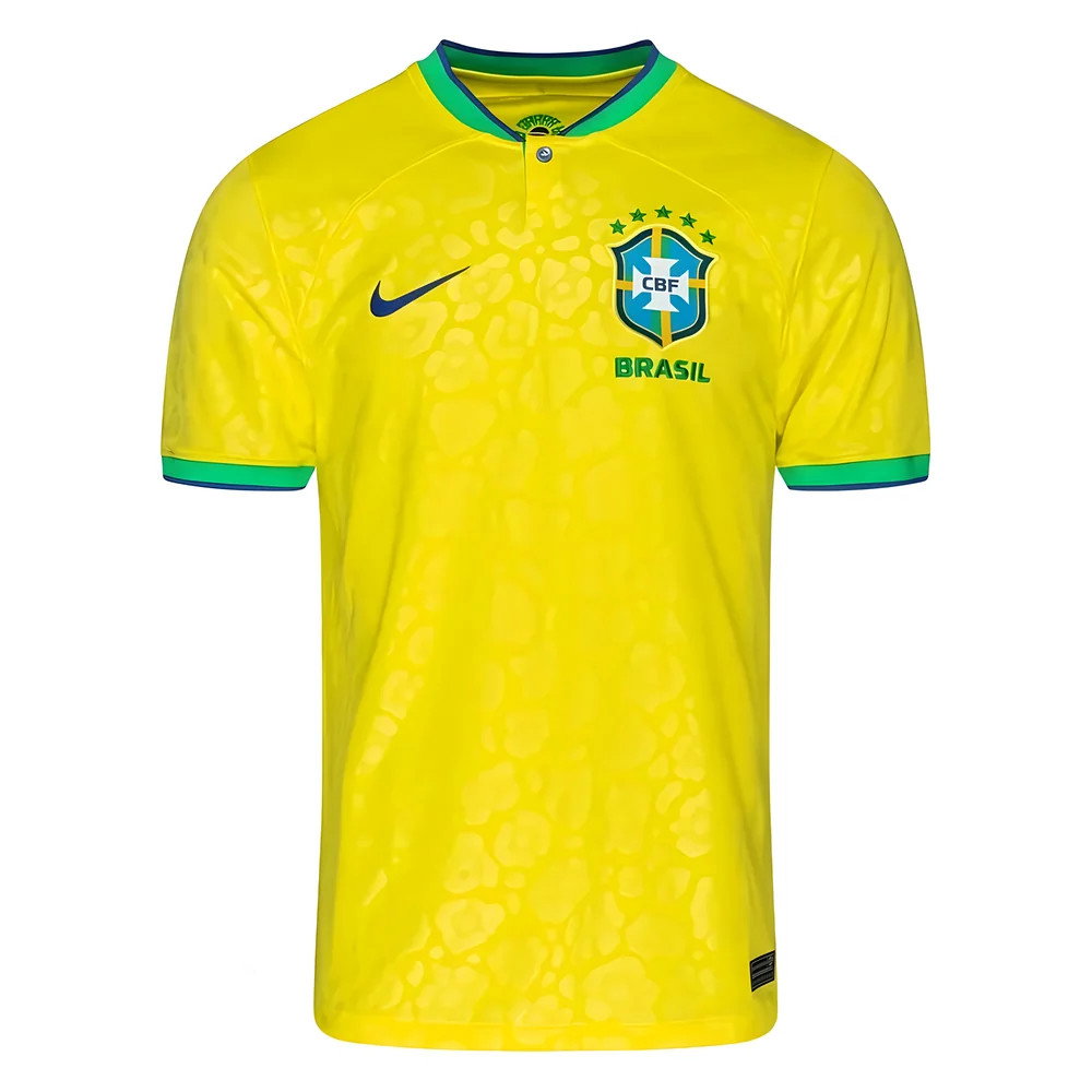 2022-2023 Brazil Little Boys Home Shirt 2022-2023 Brazil Little Boys Home Shirt