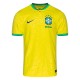2022-2023 Brazil Little Boys Home Shirt 2022-2023 Brazil Little Boys Home Shirt
