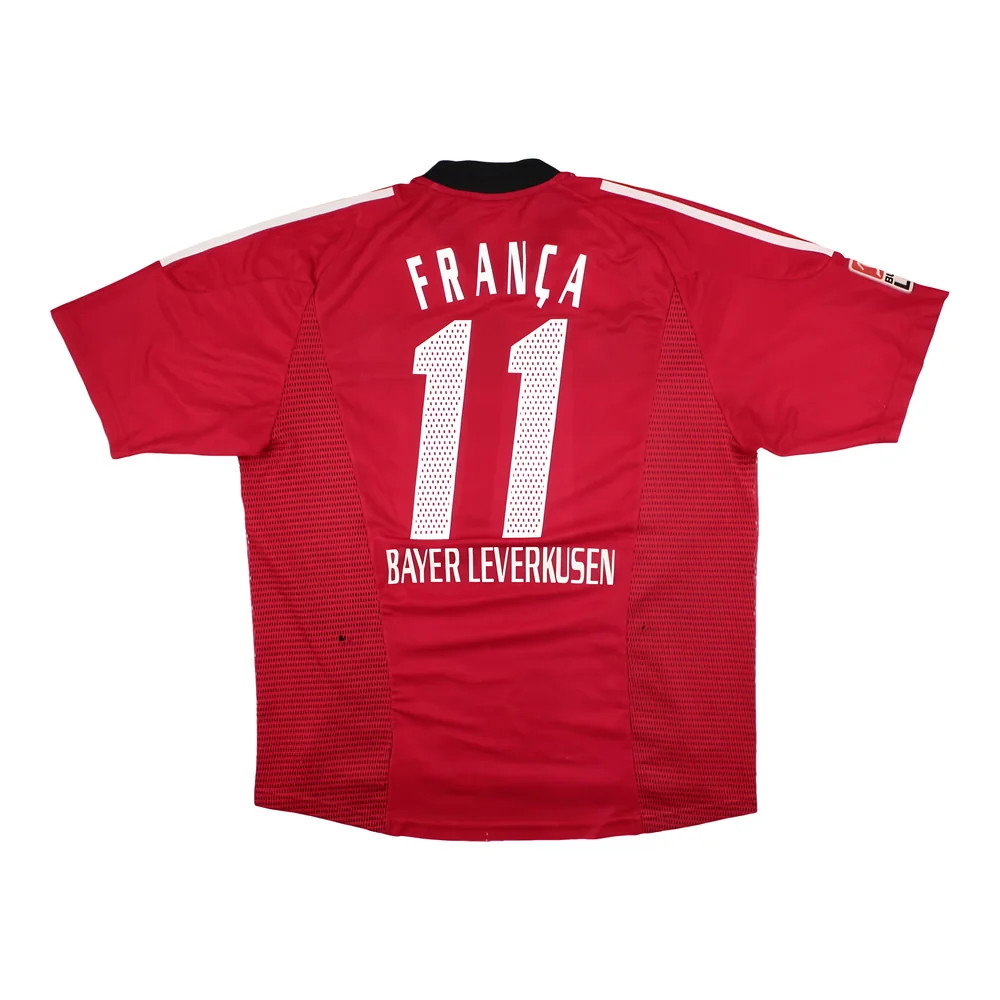 Bayer Leverkusen 2002-04 Home Shirt (Franca #11) Bayer Leverkusen 2002-04 Home Shirt (Franca #11)