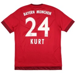 Bayern Munich 2015-16 Home Shirt Kurt #24