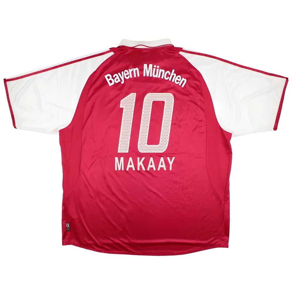 Bayern Munich 2003-04 Home Shirt Makaay #10