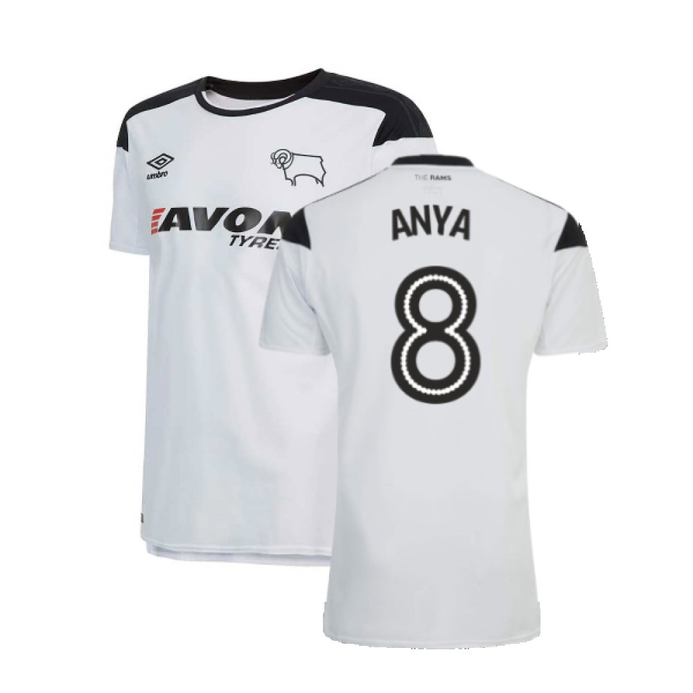2017-2018 Derby County Home Football Shirt
