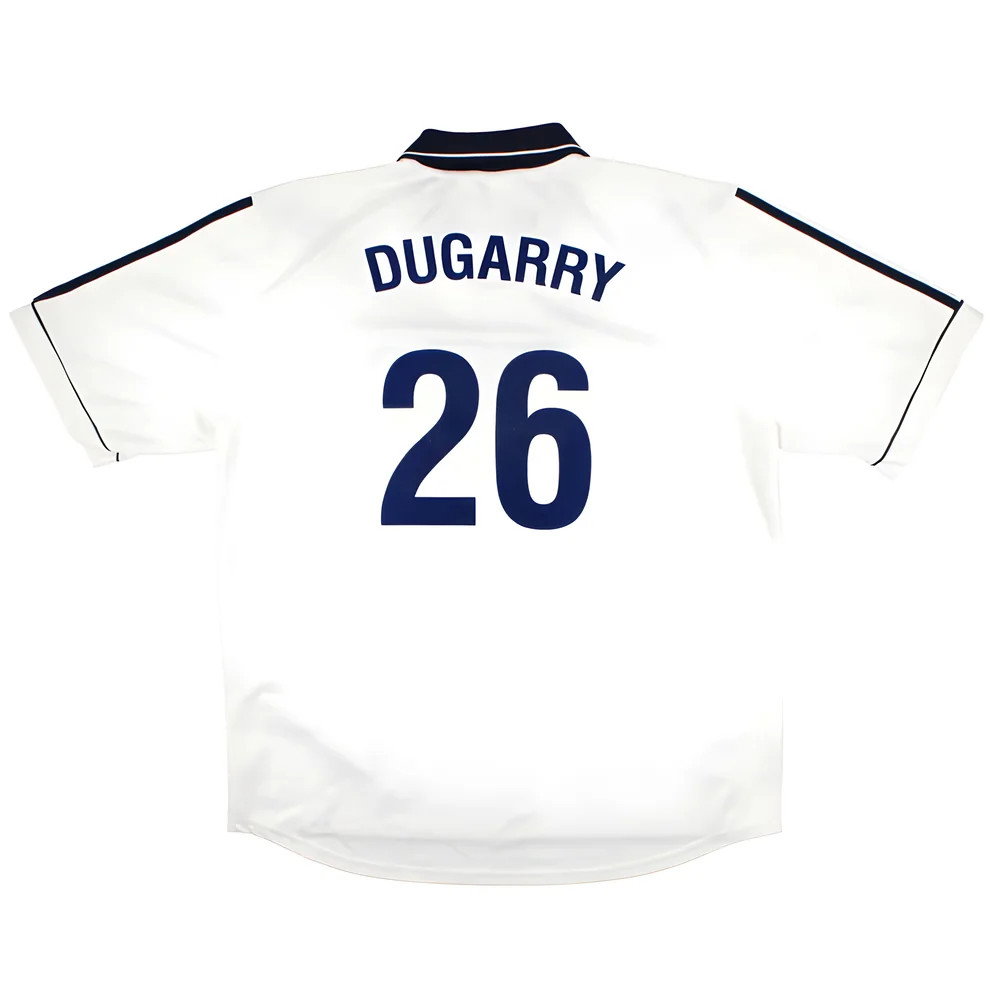 Bordeaux 2000-02 Away Shirt Dugarry #26