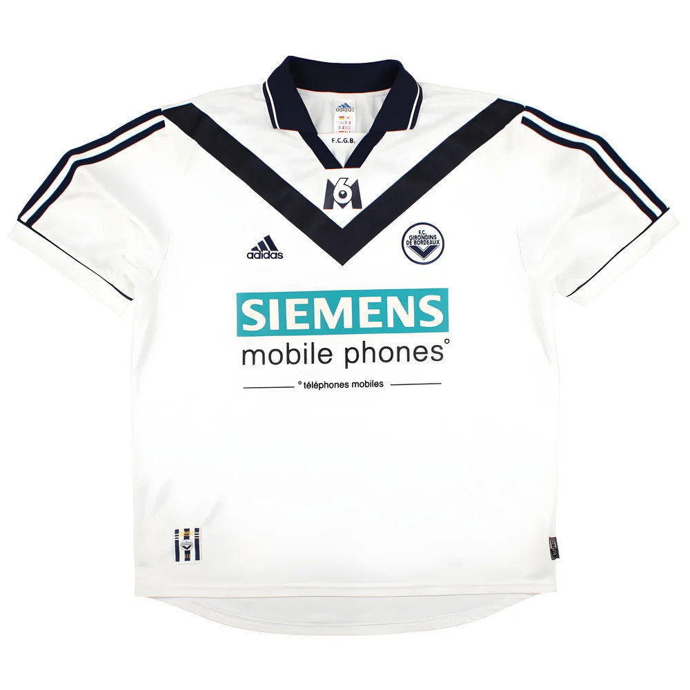 Bordeaux 2000-02 Away Shirt Dugarry #26