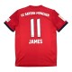 Bayern Munich 2018-19 Home Shirt James #11