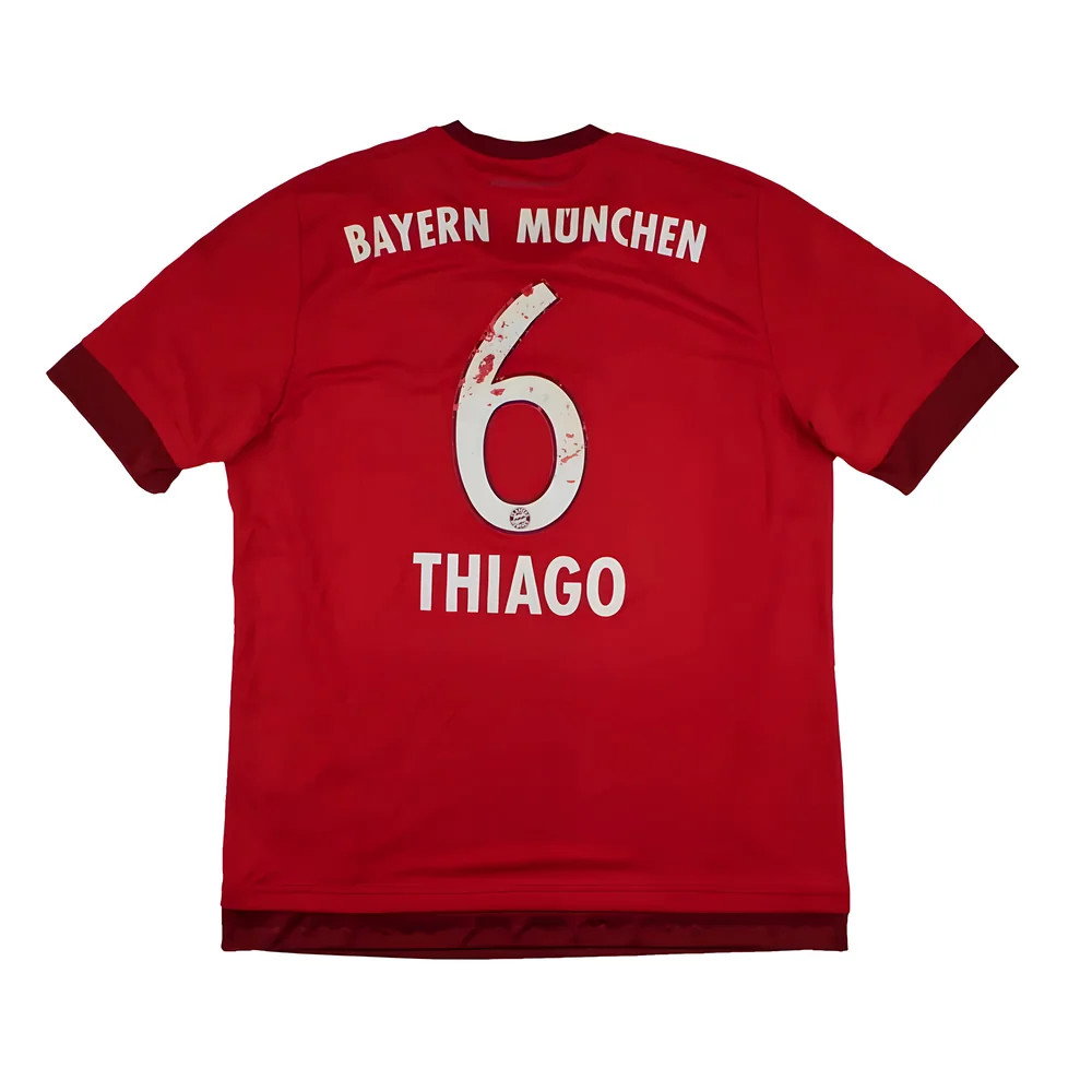 Bayern Munich 2015-16 Home Shirt Thiago #6