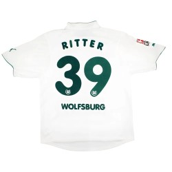 Wolfsburg 2003-04 Home Shirt Ritter #39