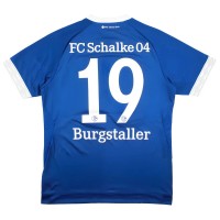 Schalke 2018-19 Home Shirt Burgstaller #19