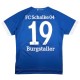 Schalke 2018-19 Home Shirt Burgstaller #19