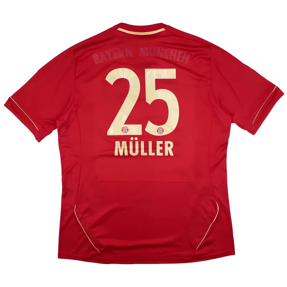 Bayern Munich 2011-13 Home Shirt Muller #25