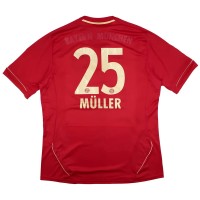 Bayern Munich 2011-13 Home Shirt Muller #25