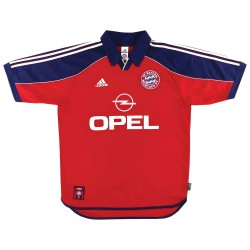 Bayern Munich 1999-01 Home Shirt Jeremies #16 Bayern Munich 1999-01 Home Shirt Jeremies #16