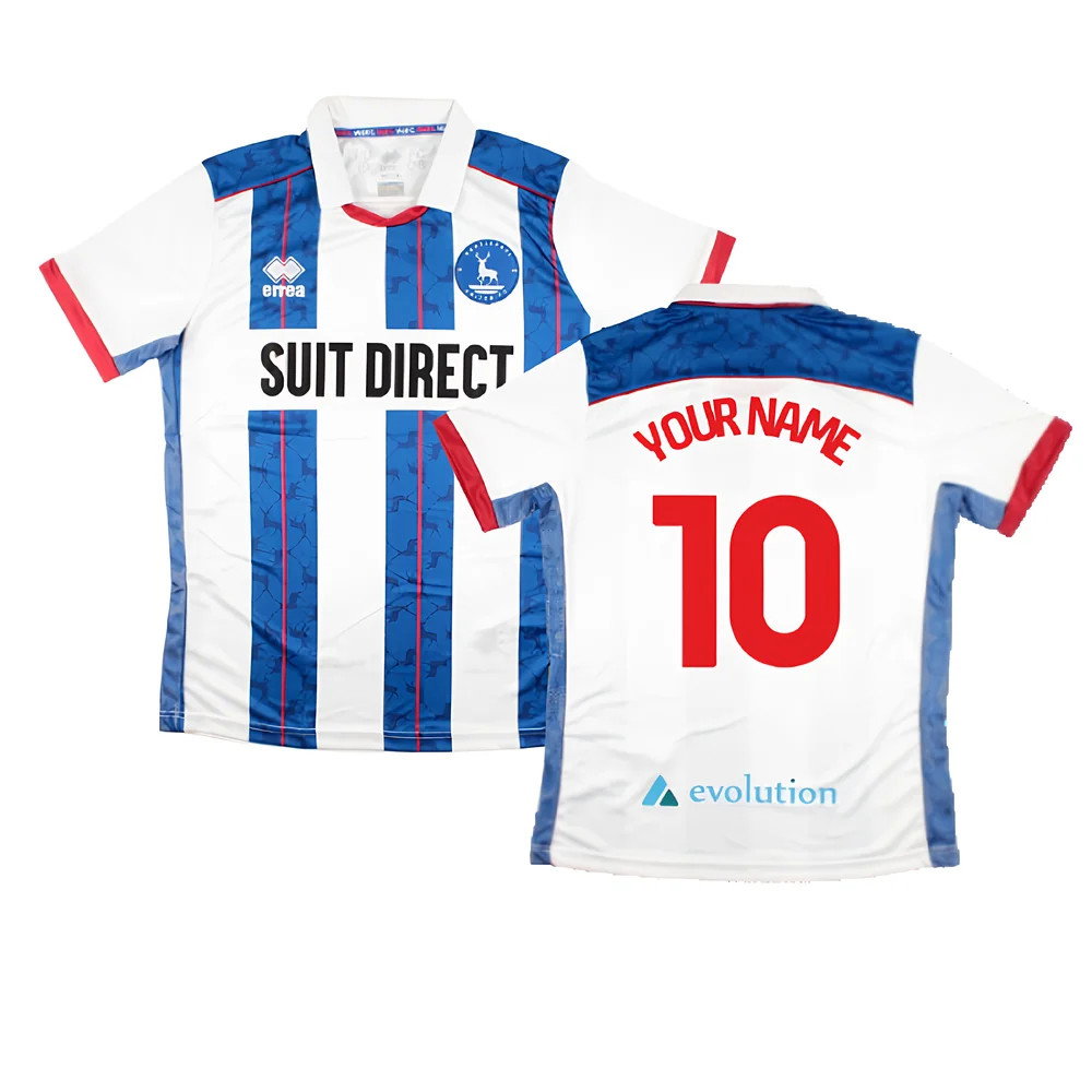 2022-2023 Hartlepool United Home Shirt (Your Name) 2022-2023 Hartlepool United Home Shirt (Your Name)