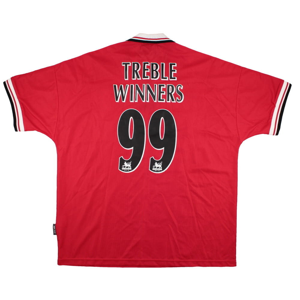 Manchester United 1998-2000 Home Shirt Treble Winners #99