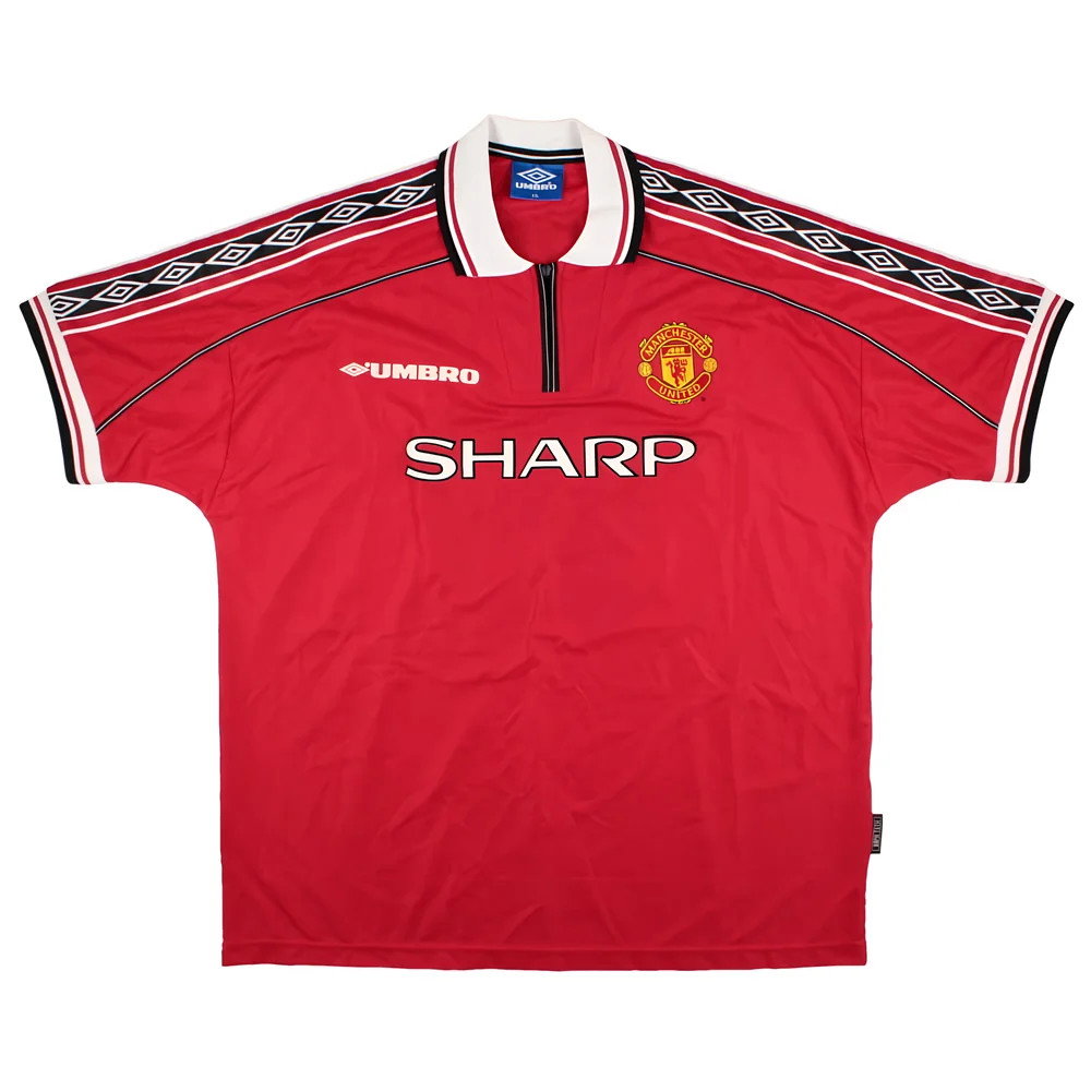 Manchester United 1998-2000 Home Shirt Treble Winners #99