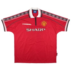 Manchester United 1998-2000 Home Shirt Treble Winners #99