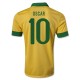 2013-14 Brazil Home Shirt (Oscar 10) 2013-14 Brazil Home Shirt (Oscar 10)