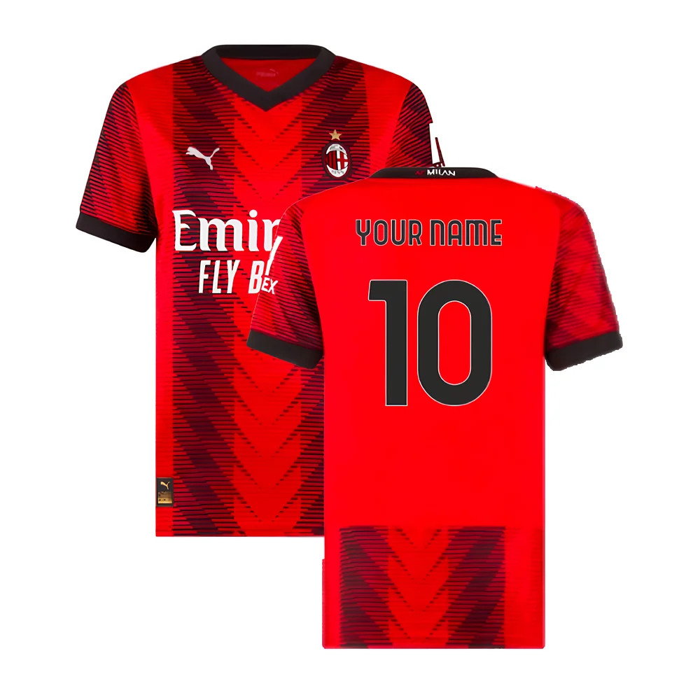 2023-2024 AC Milan Home Shirt (Ladies) 2023-2024 AC Milan Home Shirt (Ladies)