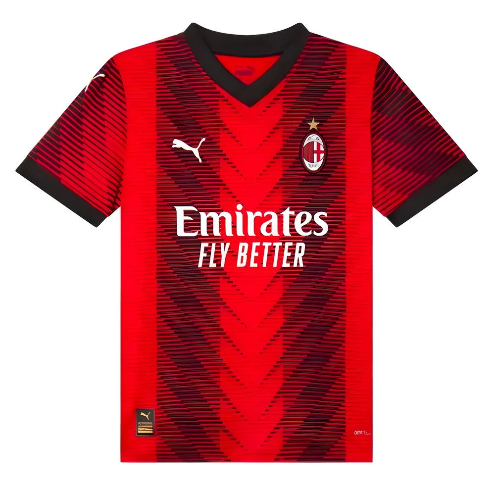 2023-2024 AC Milan Home Shirt 2023-2024 AC Milan Home Shirt