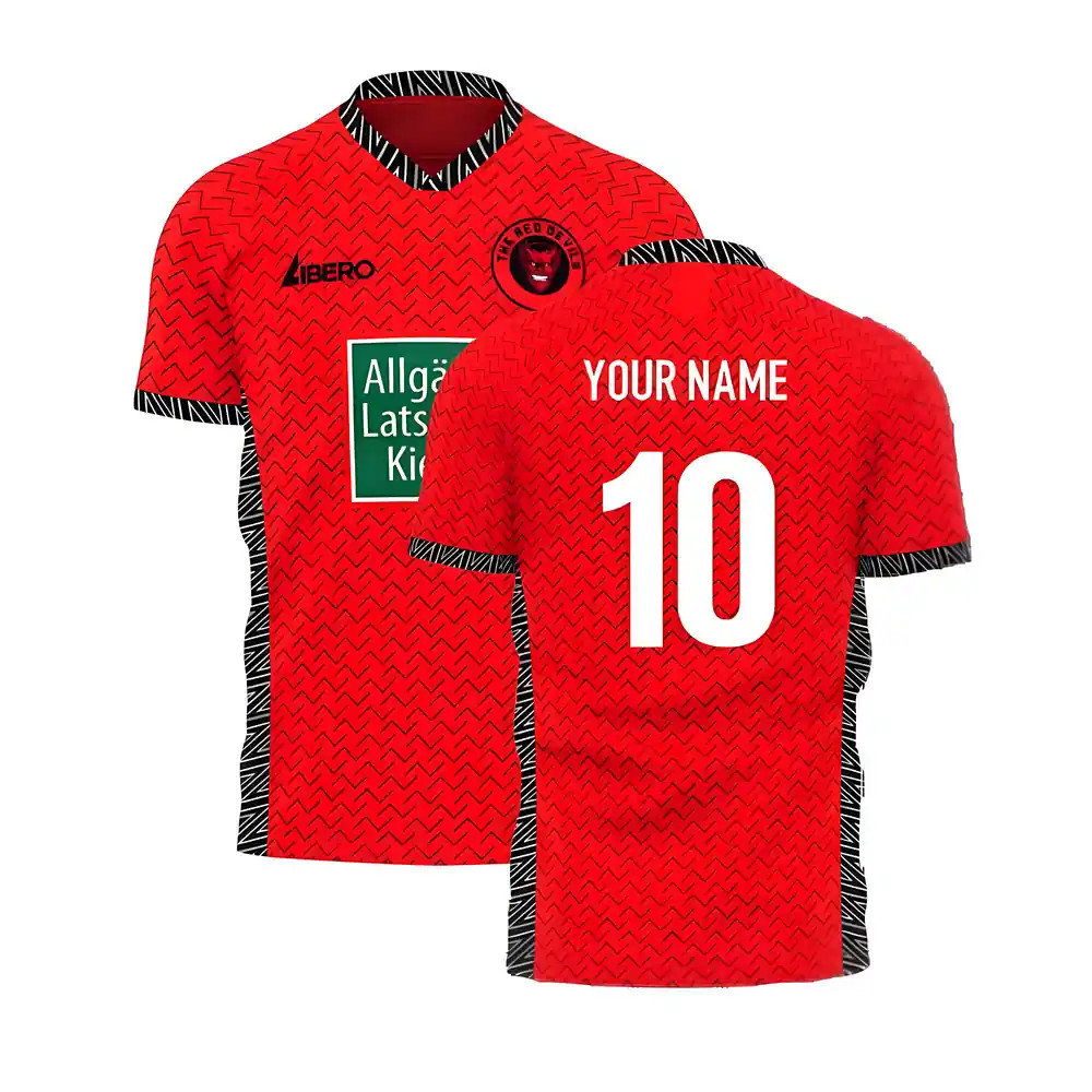 Kaiserslautern 2025-2026 Home Concept Football Kit (Libero) Kaiserslautern 2025-2026 Home Concept Football Kit (Libero)