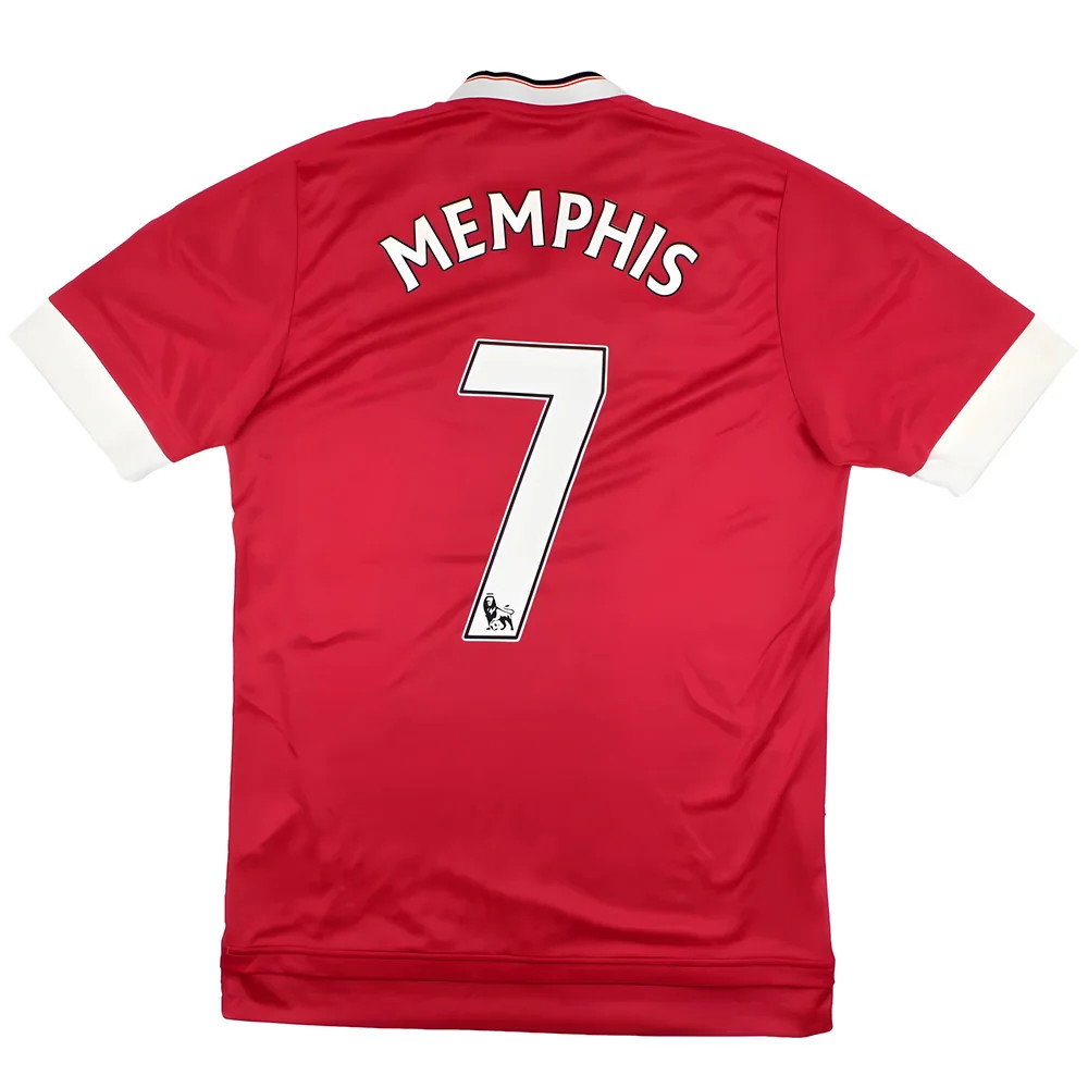 Manchester United 2015-16 Home Shirt (Memphis #7) Manchester United 2015-16 Home Shirt (Memphis #7)
