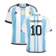 Argentina 2022 World Cup Winners Home Shirt Argentina 2022 World Cup Winners Home Shirt