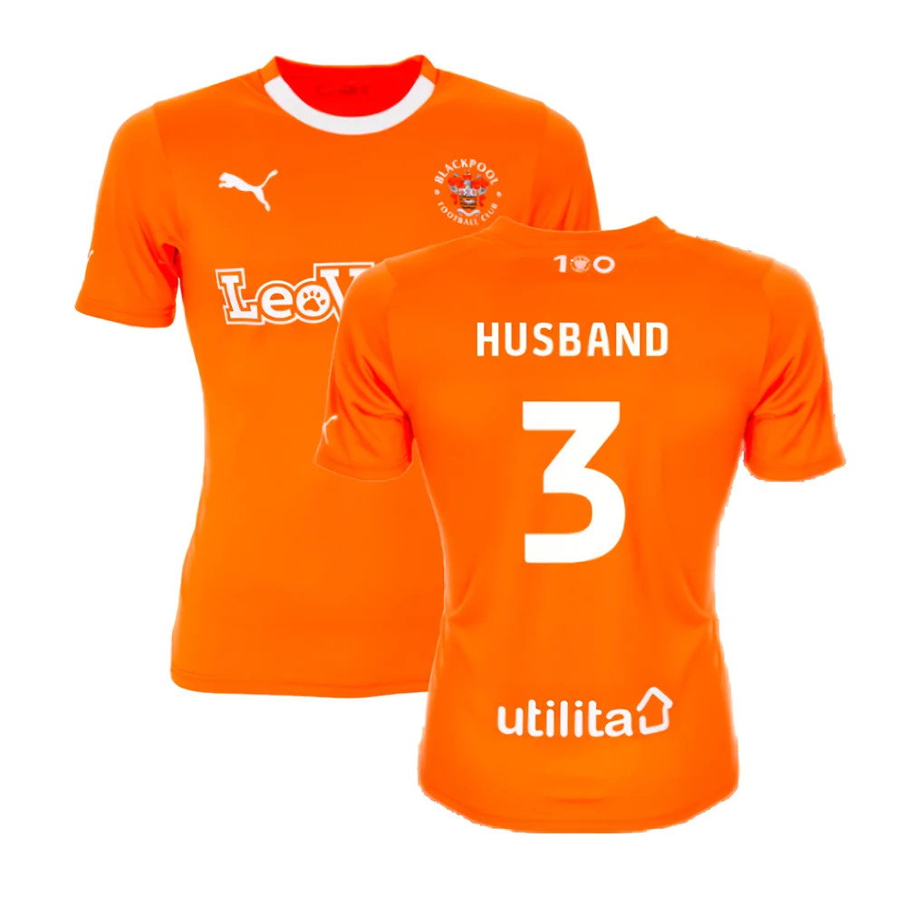 2023-2024 Blackpool Home Shirt (Husband 3) 2023-2024 Blackpool Home Shirt (Husband 3)