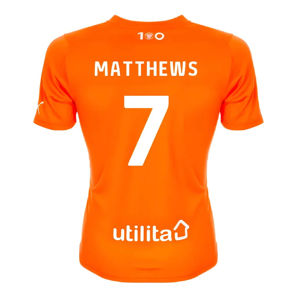 2023-2024 Blackpool Home Shirt (Matthews 7) 2023-2024 Blackpool Home Shirt (Matthews 7)