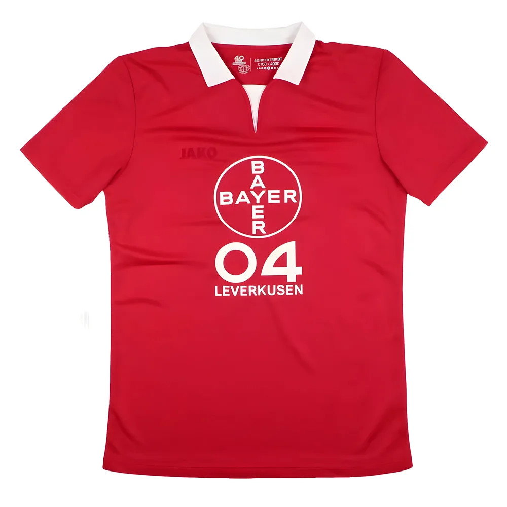 Bayer Leverkusen 2018-19 40th Anniversary Special Shirt Bayer Leverkusen 2018-19 40th Anniversary Special Shirt