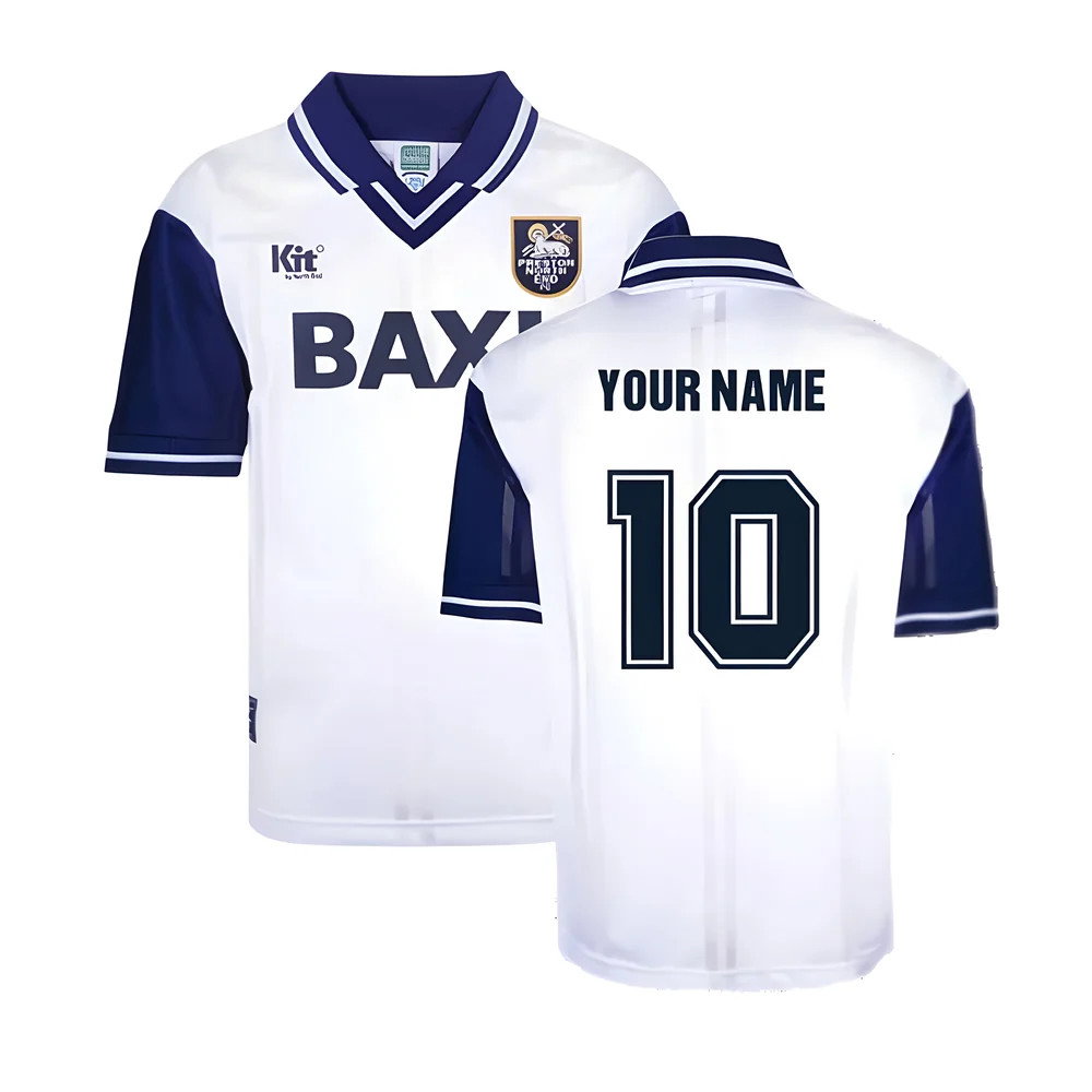 Preston North End 1996 Home Retro Football Shirt