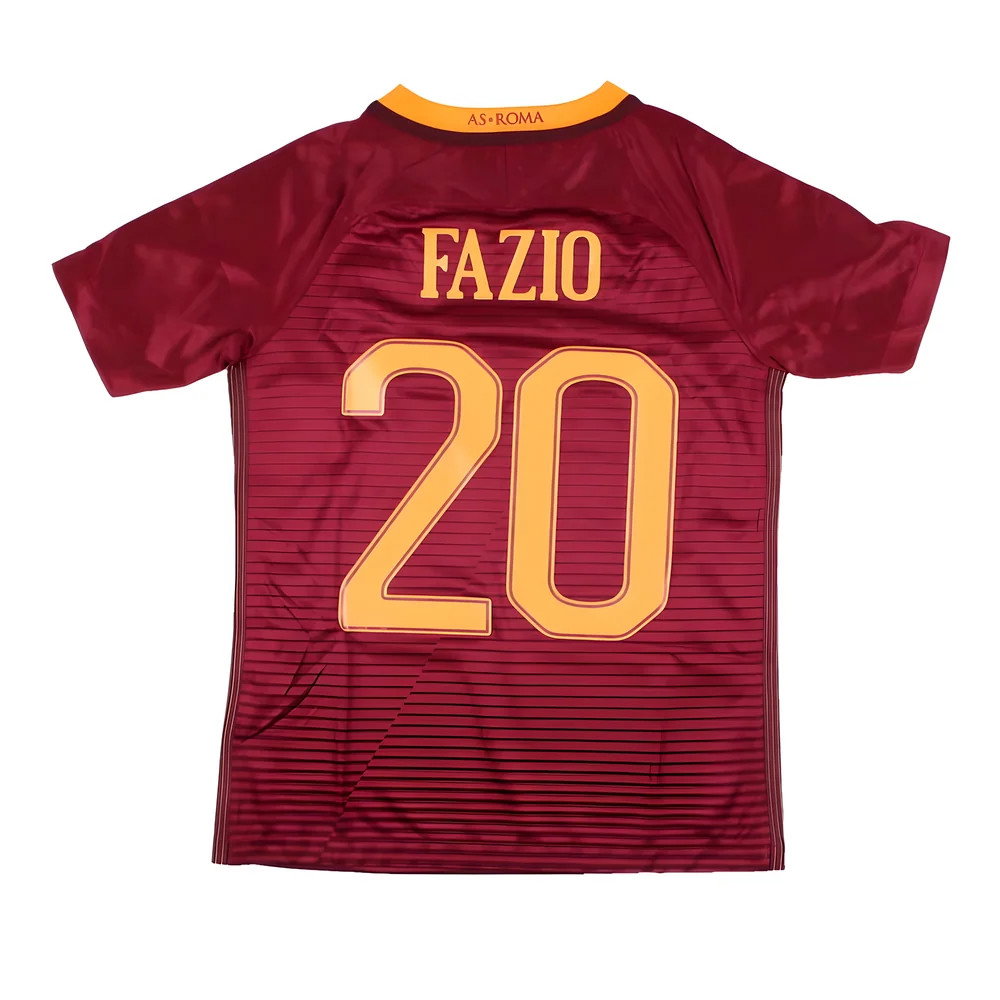 Roma 2016-17 Home Shirt (SB) Fazio #20