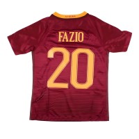 Roma 2016-17 Home Shirt (SB) Fazio #20