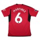 2023-2024 Man Utd Home Shirt Martinez #6 2023-2024 Man Utd Home Shirt Martinez #6