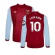 2023-2024 West Ham Long Sleeve Home Shirt