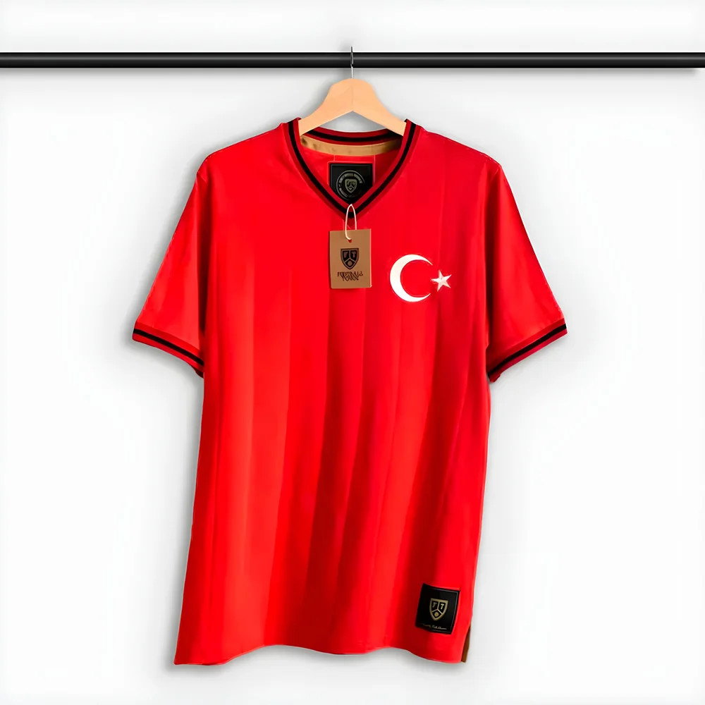 Turkey Ay-Yildizililar Home Retro Football Shirt