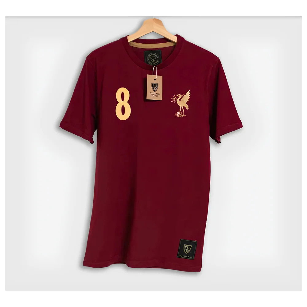 The Bird Steven Gerrard Bordeaux 8 Retro T-Shirt The Bird Steven Gerrard Bordeaux 8 Retro T-Shirt