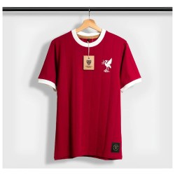 Liverpool The Bird Bordeaux Home Retro Football Shirt
