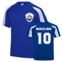 Hertha Berlin Sports Training Jersey (Marcelinho 10) Hertha Berlin Sports Training Jersey (Marcelinho 10)