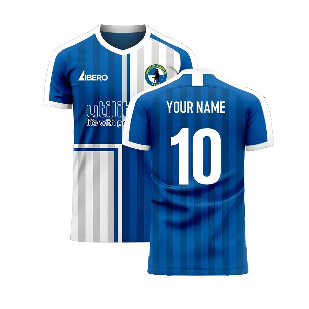 Bristol Rovers 2024-2025 Home Concept Football Kit (Libero) (Your Name)