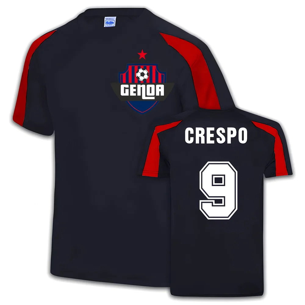 Genoa Sports Training Jersey (Hernan Crespo 9) Genoa Sports Training Jersey (Hernan Crespo 9)