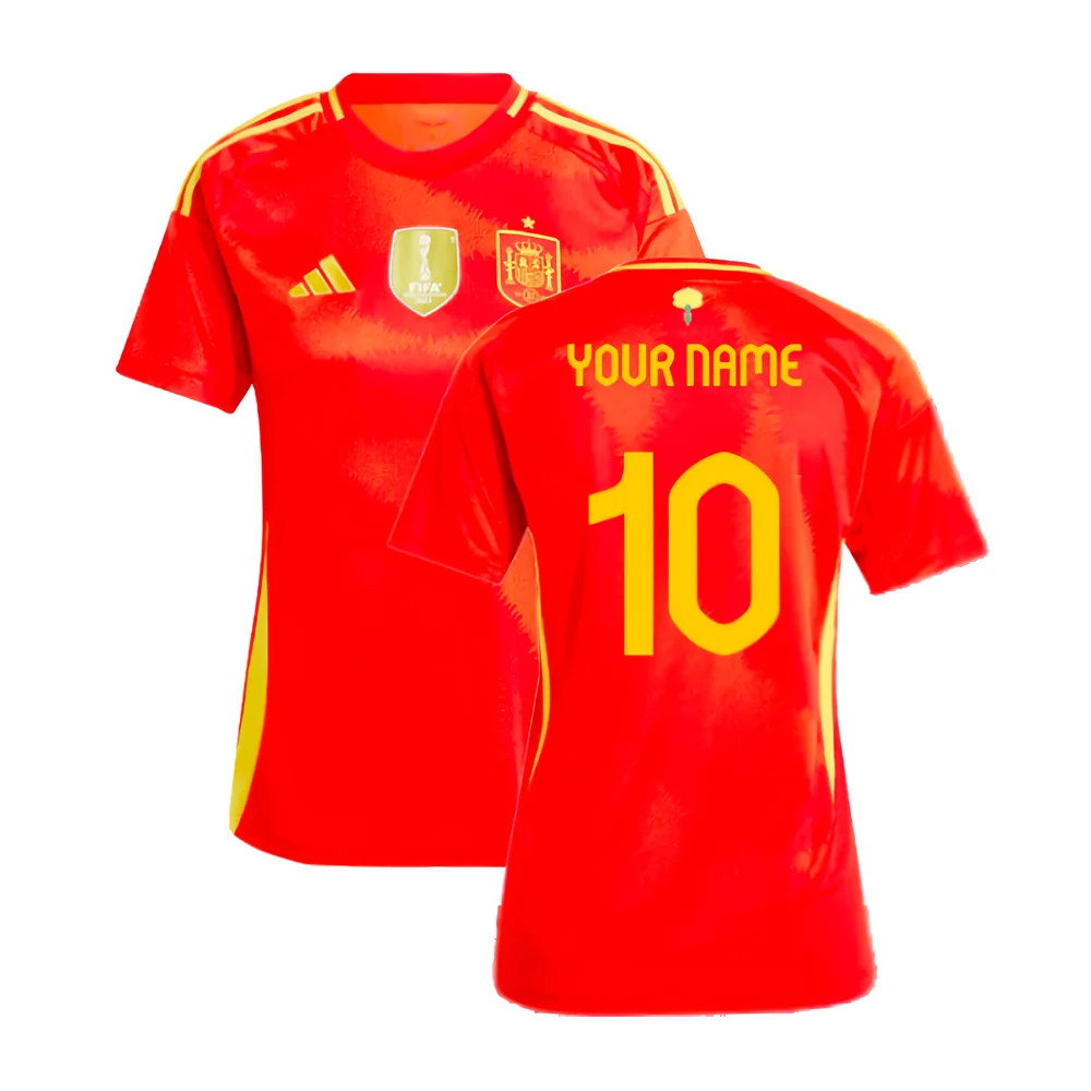 2024-2025 Spain Home Shirt (Ladies) 2024-2025 Spain Home Shirt (Ladies)