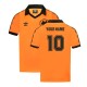 Wolverhampton Wanderers 1980 League Cup Final Shirt