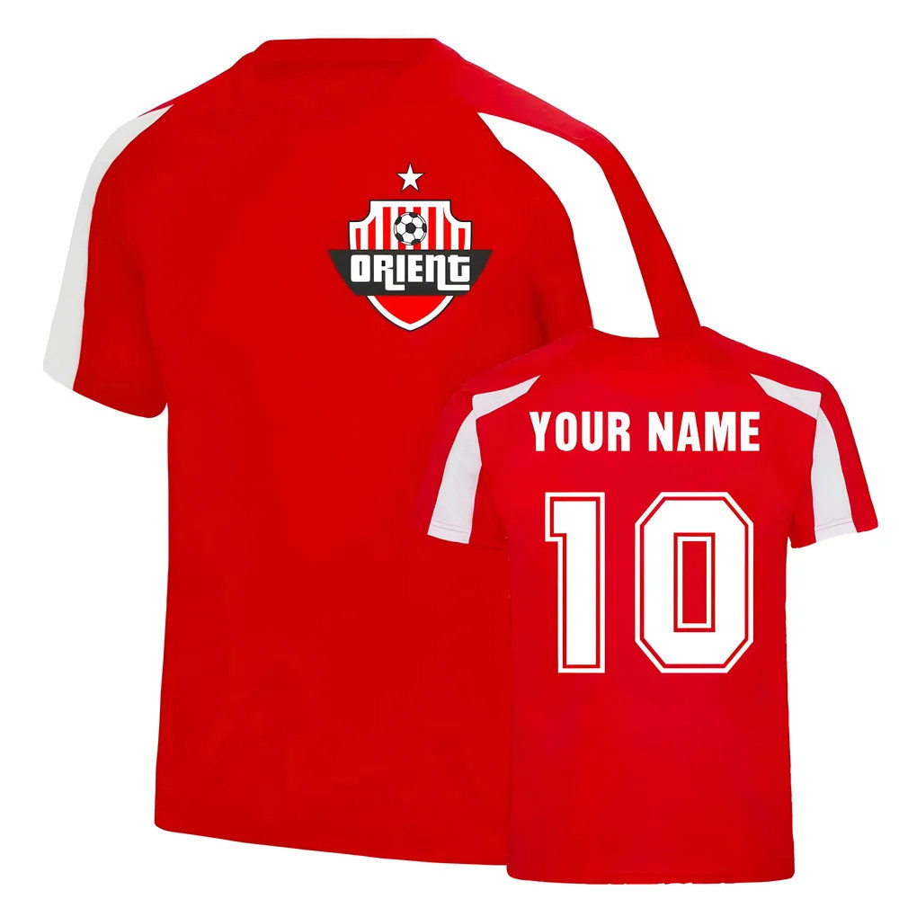 Leyton Orient Sports Training Jersey (Your Name) Leyton Orient Sports Training Jersey (Your Name)