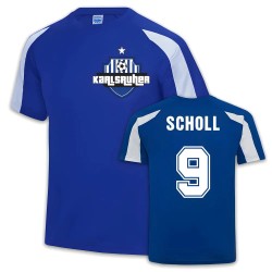 Karlsruher Sports Training Jersey (Mehmet Scholl 9) Karlsruher Sports Training Jersey (Mehmet Scholl 9)