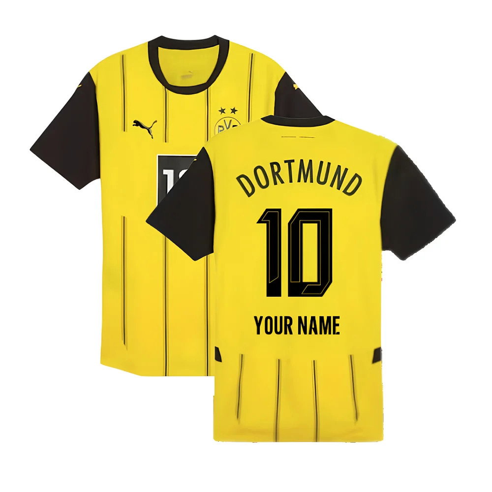 2024-2025 Borussia Dortmund Authentic Home Shirt 2024-2025 Borussia Dortmund Authentic Home Shirt