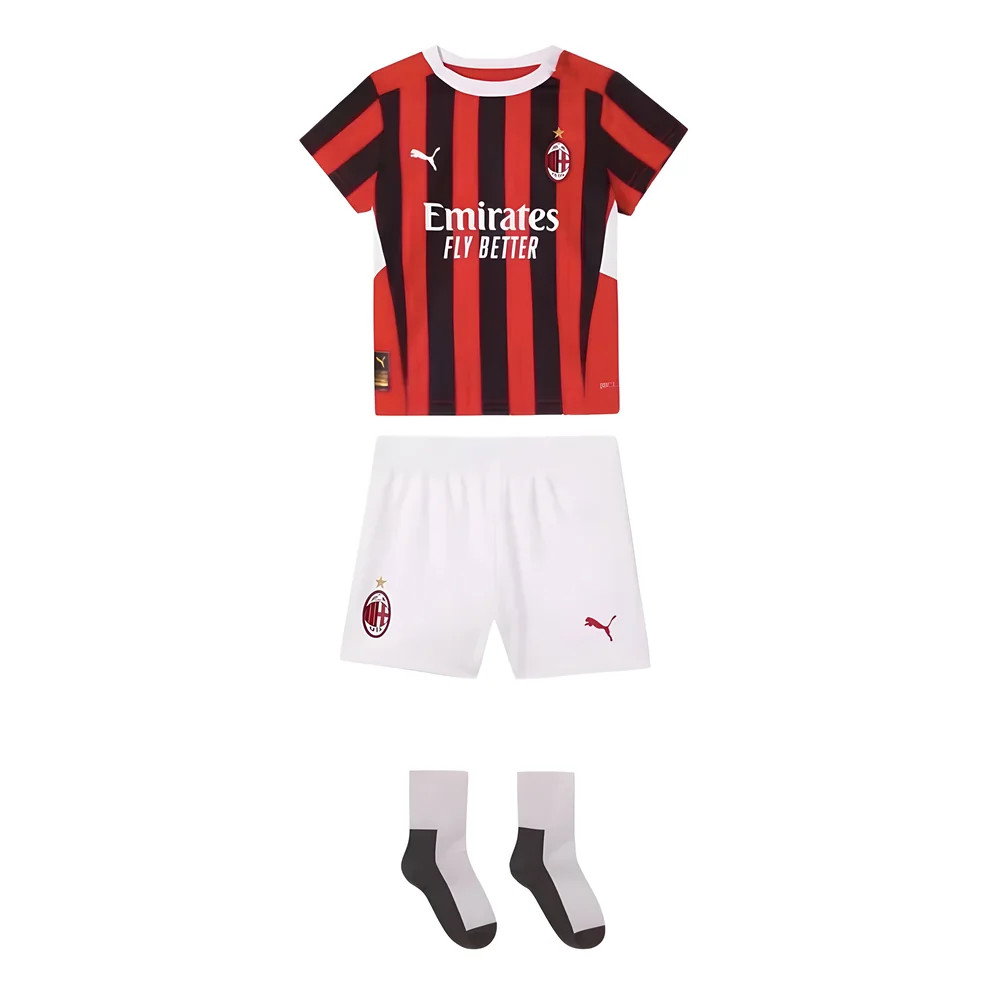2024-2025 AC Milan Home Baby Kit 2024-2025 AC Milan Home Baby Kit