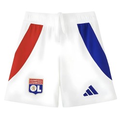 2024-2025 Olympique Lyon Home Shorts (White)