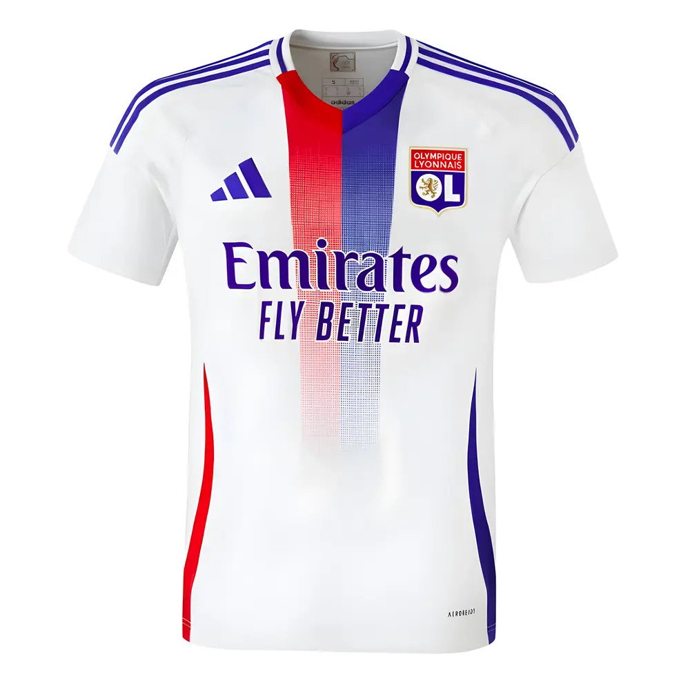 2024-2025 Olympique Lyon Home Socks (White)